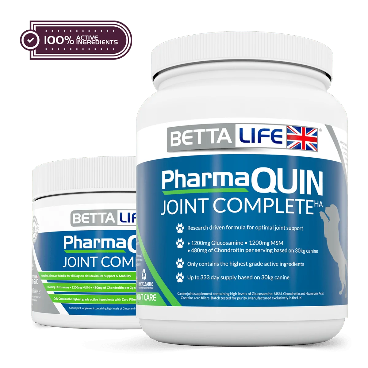 PharmaQuin Canine Active Ingredient