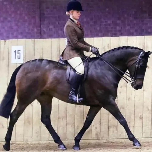 Eve Duggan riding
