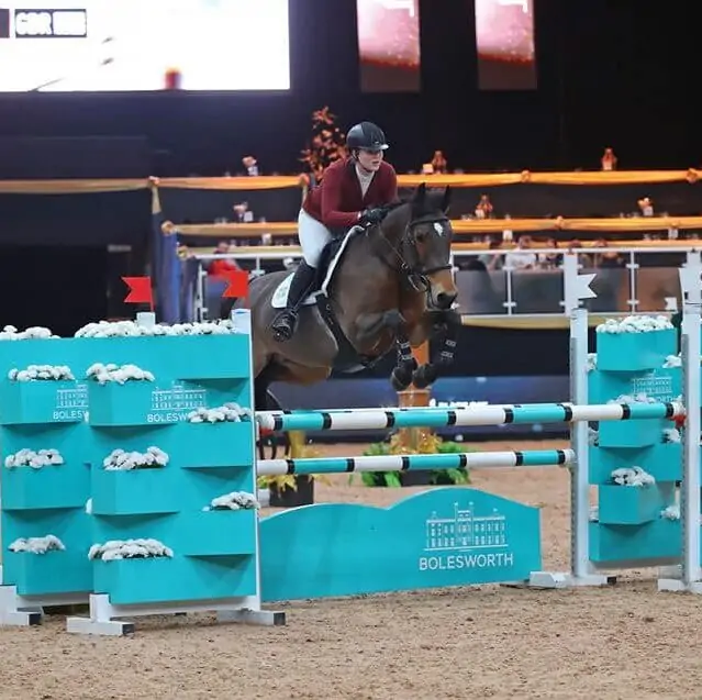 grace wallace at liverpool horse show