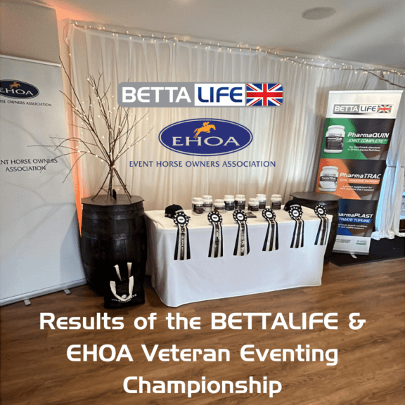 BETTALIFE and EHOA Veteran Eventing Championship Results